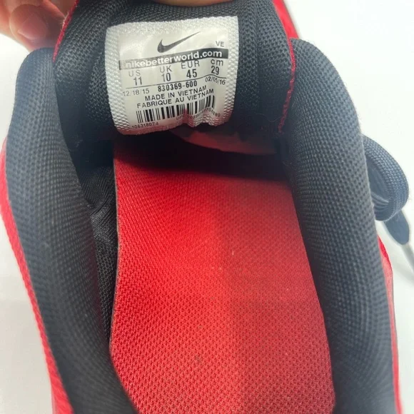 Nike Flex 2016 Run Shoes Men’s US 11 Red / Black 830369-600 - Picture 8 of 8